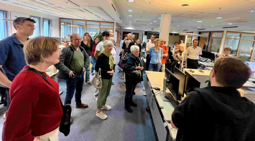 Visite de l’Agence France Presse le mercredi 10 juin à 17h30